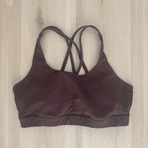Lululemon sports bar.  size 10.  Brown